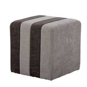 BLOOMINGVILLE Designový pouf FLINT hnědý